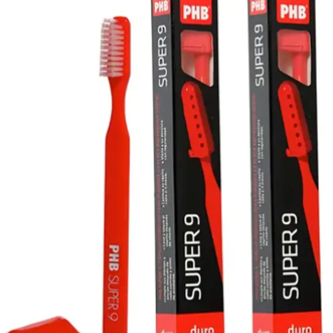 PHB Cepillo dental adulto Super 9 duro. 1