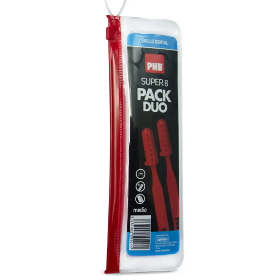 PHB Cepillo dental Super 8 Duo + Estuche. 1