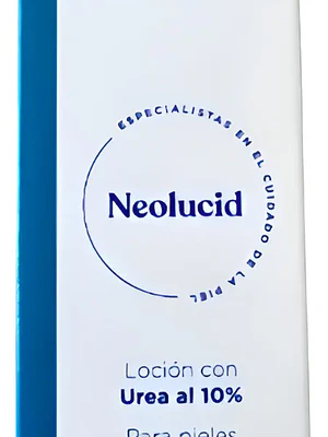 A y R-10 Loción Hidratante y emoliente Neolucid Úrea al 10 % 360 ml.