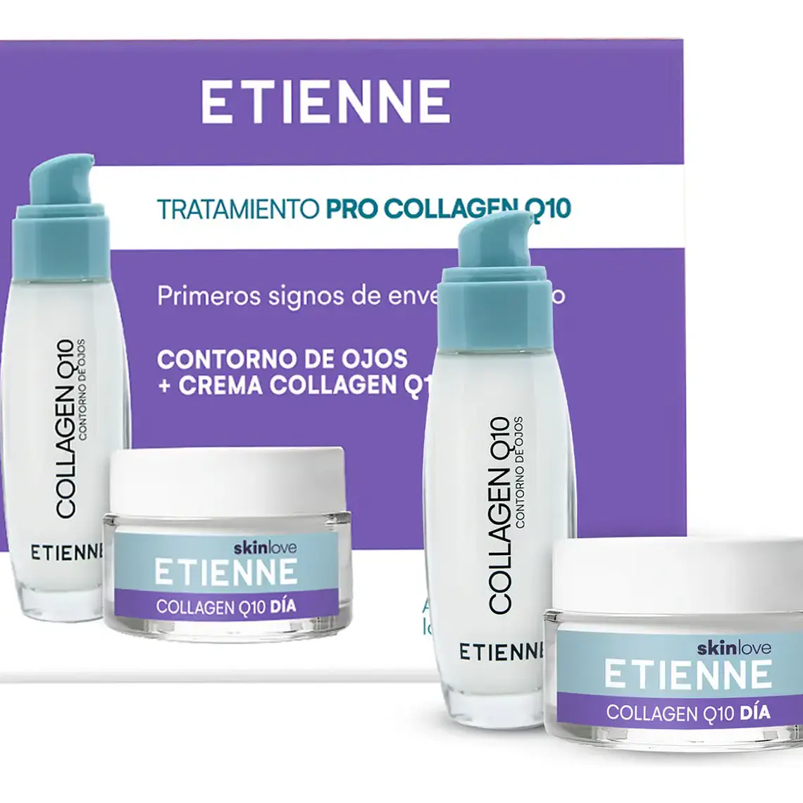 ETIENNE CREMA PRO COLLAGEN CREMA DIA + CONTORNO OJOS 1