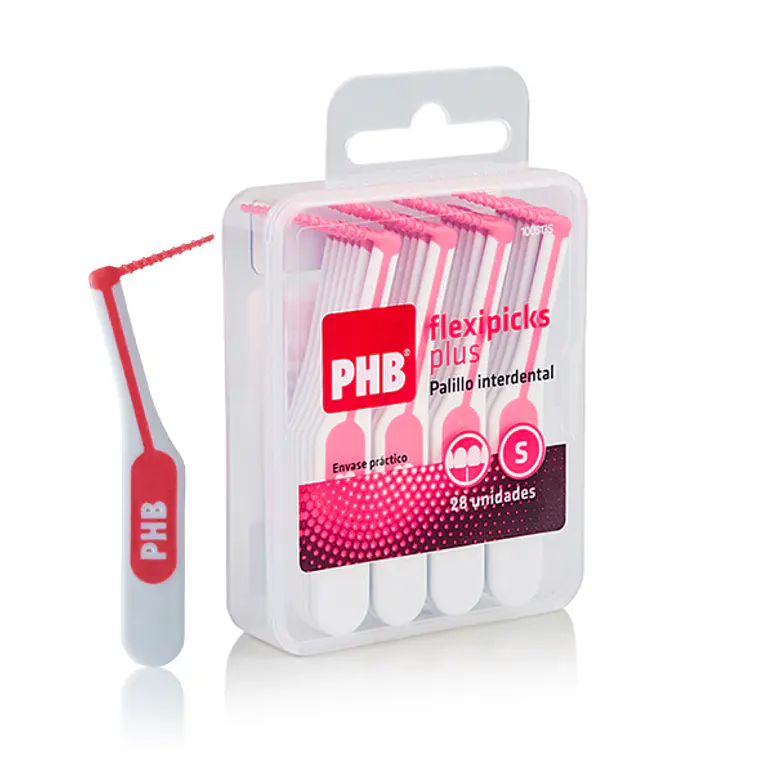PHB Palillo interdental Flexipicks Angulado 28 Unidades. 1