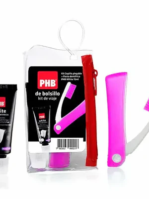 PHB Kit de viaje  Cepillo viajero + Pasta 15 g.