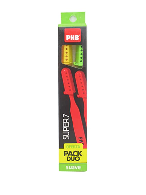 PHB Cepillo dental Super 7 Pack Duo.