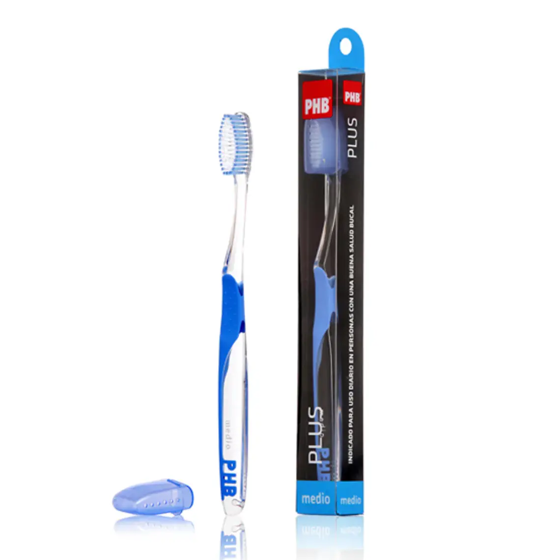 PHB Cepillo dental Plus Medio Caja pet. 1