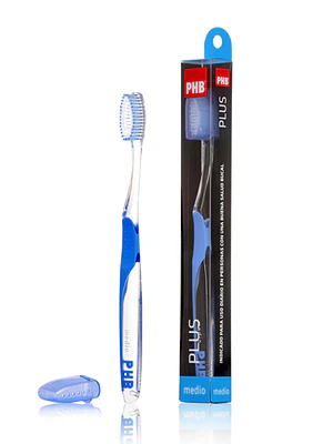 PHB Cepillo dental Plus Medio Caja pet.