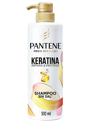 Pantene Shampoo Keratina 510 ml. 