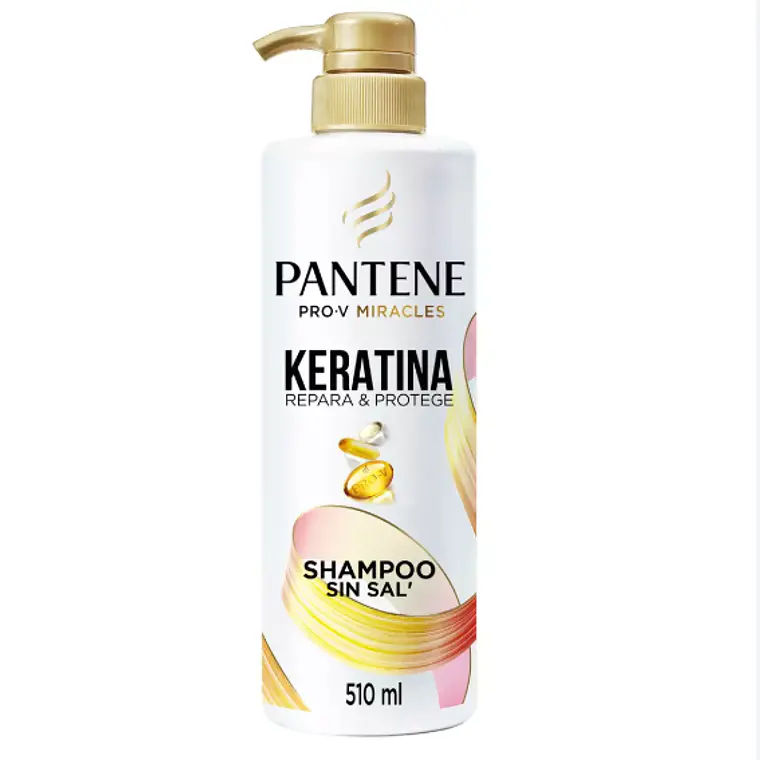 Pantene Shampoo Keratina 510 ml.  1