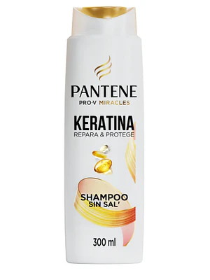 Pantene Shampoo Keratina 300 ml.