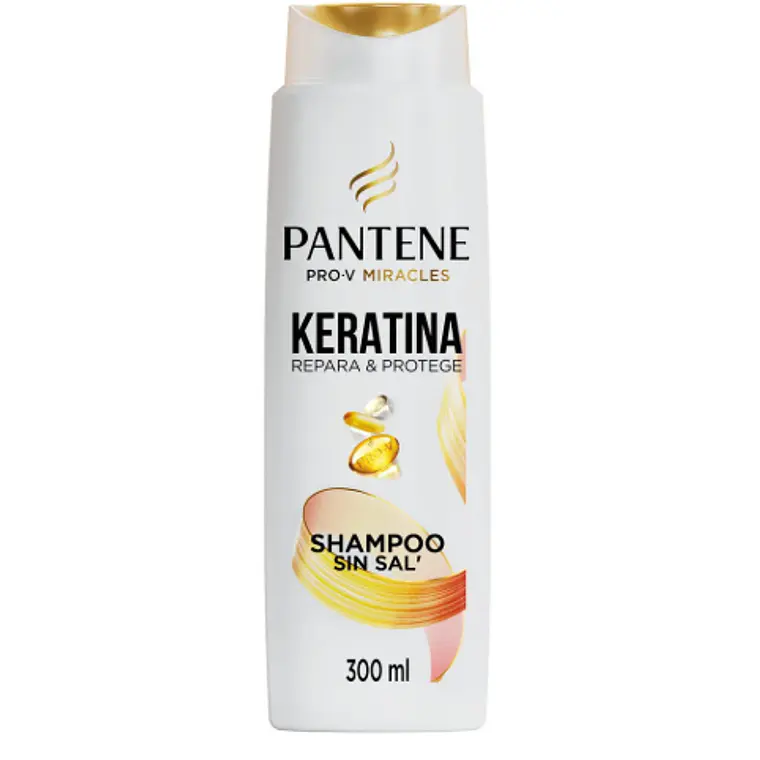 Pantene Shampoo Keratina 300 ml. 1