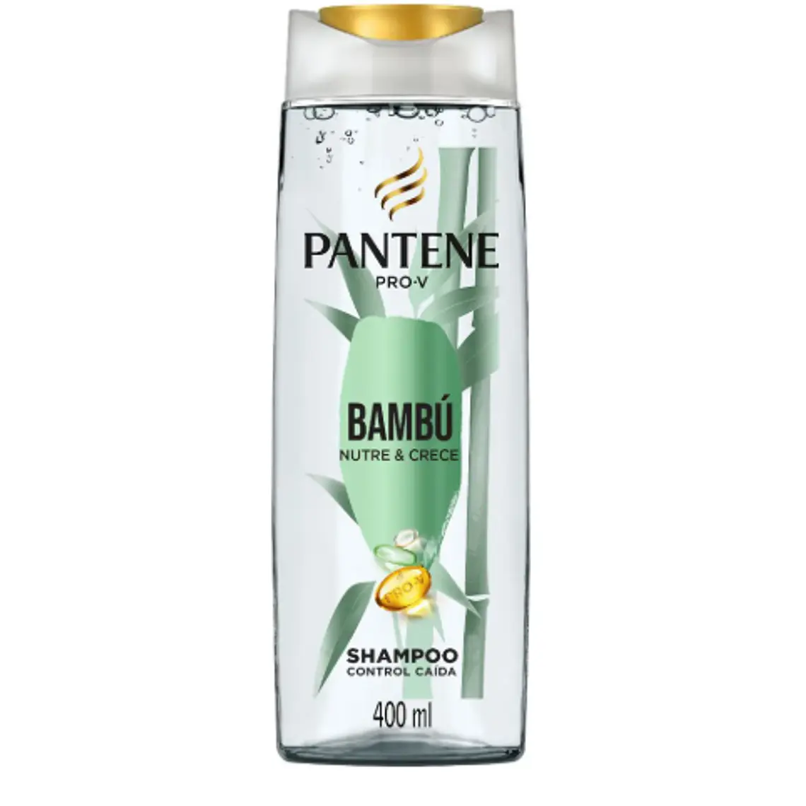 Pantene Shampoo Bambú 400 ml. 1