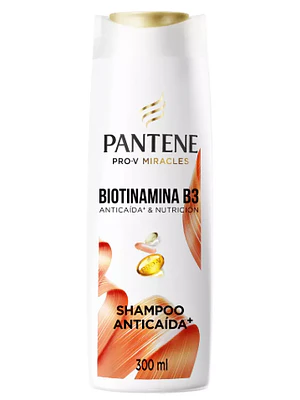 Pantene Shampoo Biotamina B3 Anticaída 300 ml.