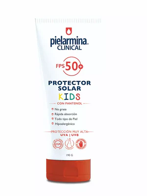 Pielarmina Protector solar Kids Pantenol FPS50+ 190 g.