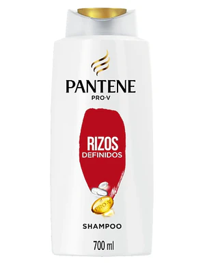 Pantene Shampoo Rizos definidos 700 ml.