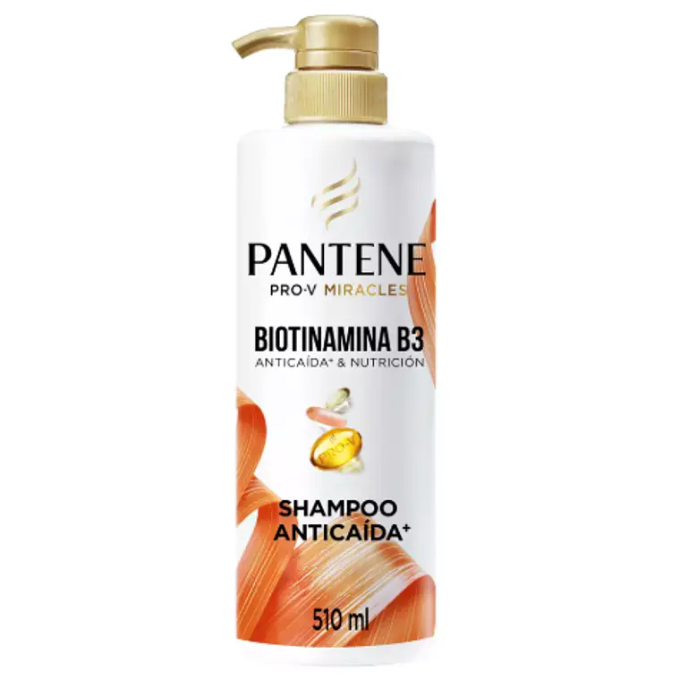 Pantene Shampoo Biotamina B3 Anticaída 510 ml. 1