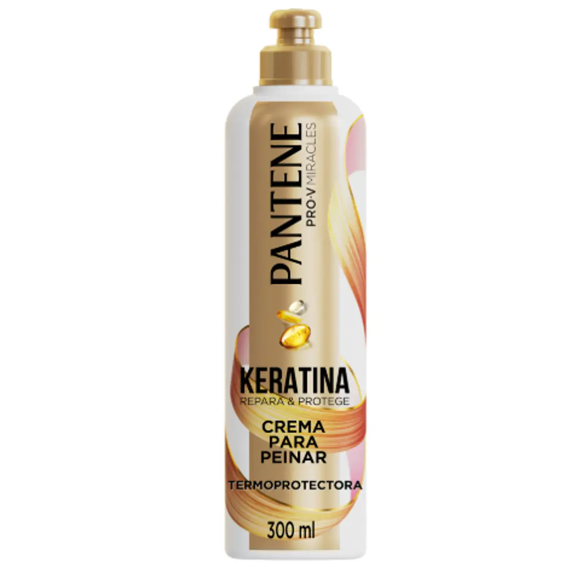 Pantene Crema para peinar Keratina 300 ml. 1