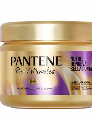 Pantene Pro-V Minerales Mascarilla Nutre, renueva, sella puntas 300 ml.