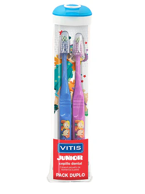 Vitis Cepillo dental Junior Pack duplo.