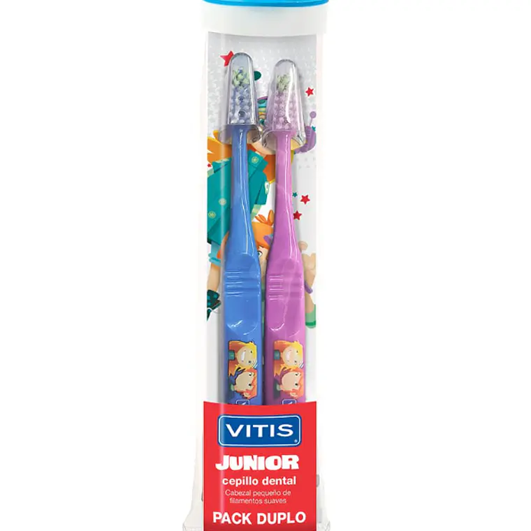 Vitis Cepillo dental Junior Pack duo. 1