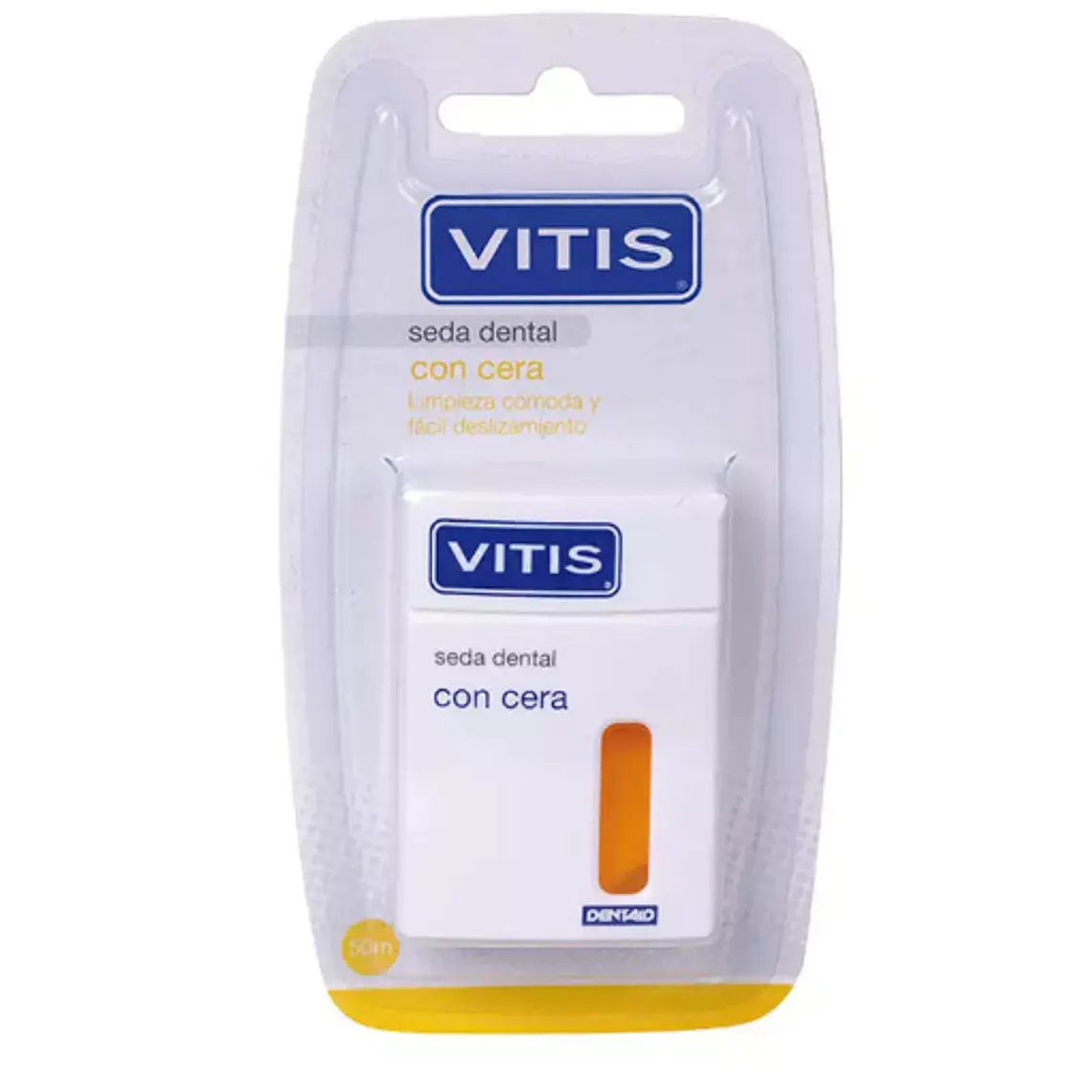 Vitis Seda dental con cera 50 metros. 1