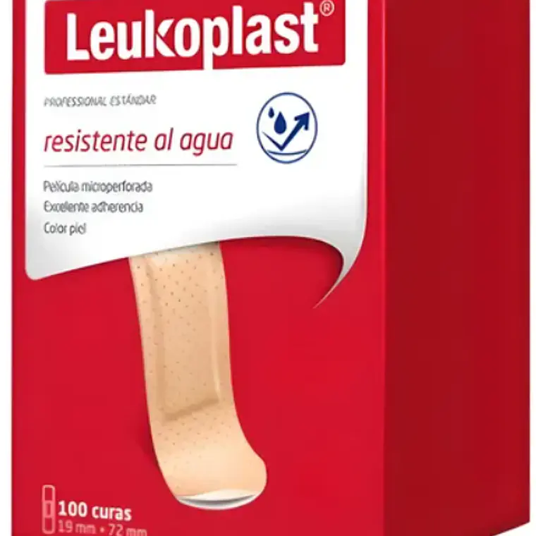 PARCHE LEUKOPLAST REST AGUA 19-72 MM X 100 UND 1