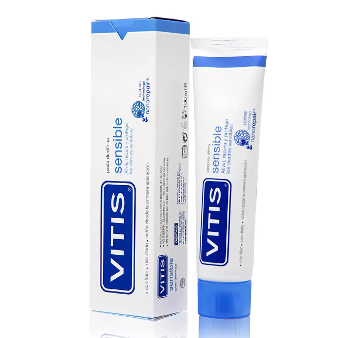 Vitis Pasta dental Sensible 100 ml. 1