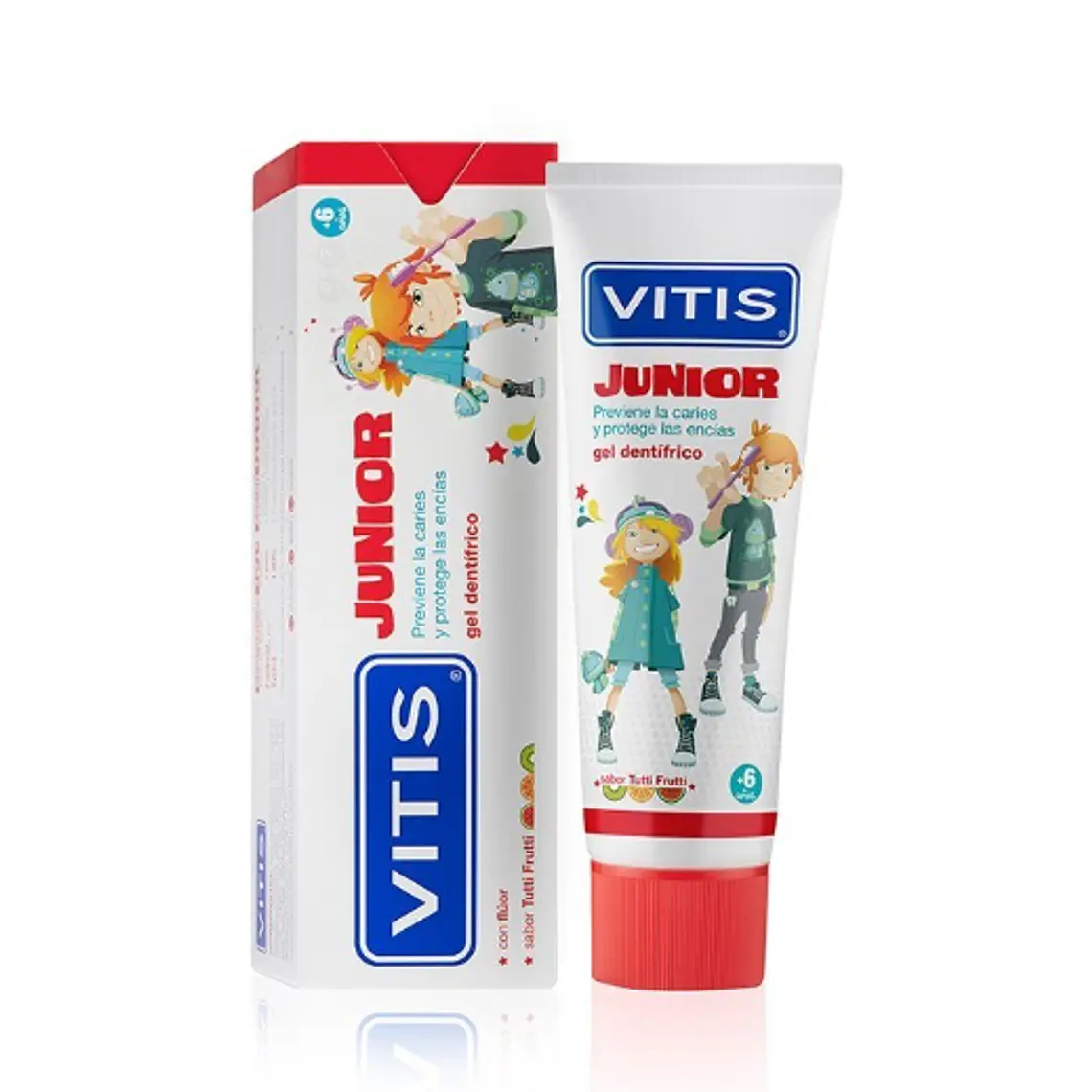 Vitis Gel dental Junior 75 ml. 1