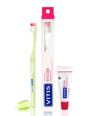 Vitis Cepillo dental Encías + Pasta dental Encías 15 ml.