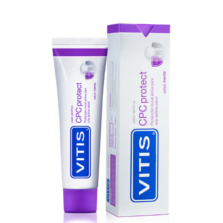 Vitis Pasta Dental CPC Protect Sabor menta 100 ml. 1