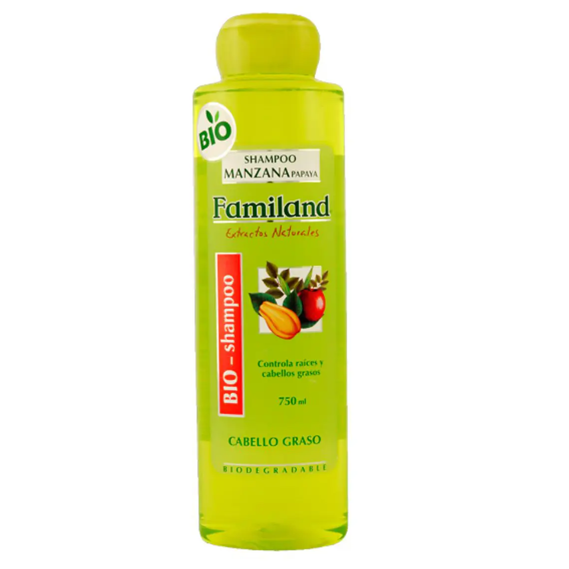 Familand Shampoo Manzana papaya 750 ml. 1
