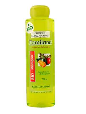 Familand Shampoo Manzana papaya 750 ml.