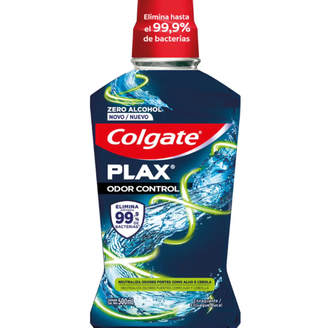 Enjuague bucal Colgate Plax Odor control 500 ml. 1