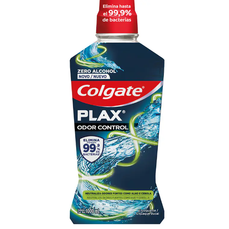 Enjuague bucal  Colgate Plax Odor control 1 Litro. 1