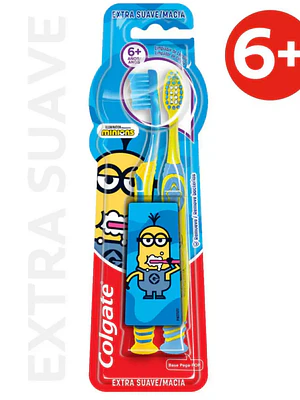 Cepillos dentales Colgate Smiles Minions 2 Unidades.