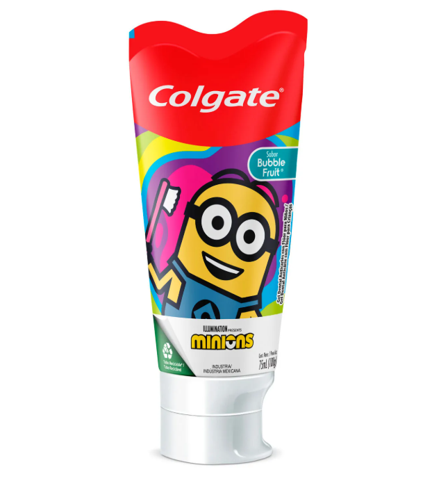 Crema dental Colgate kids Minions 6+ 100g.