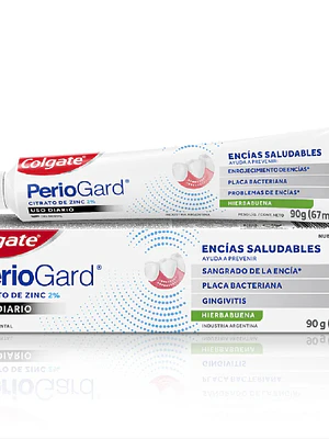 Crema dental Colgate PerioGard Encías saludable 90 g.
