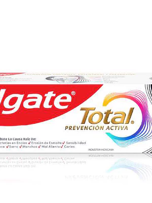 Crema dental Colgate Total Carbón activado 75 ml.