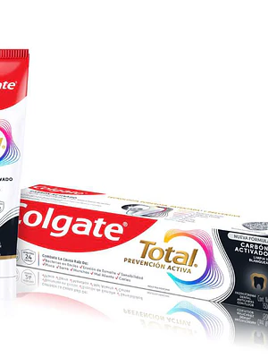 Crema dental Colgate Total Carbón activado 150 ml.