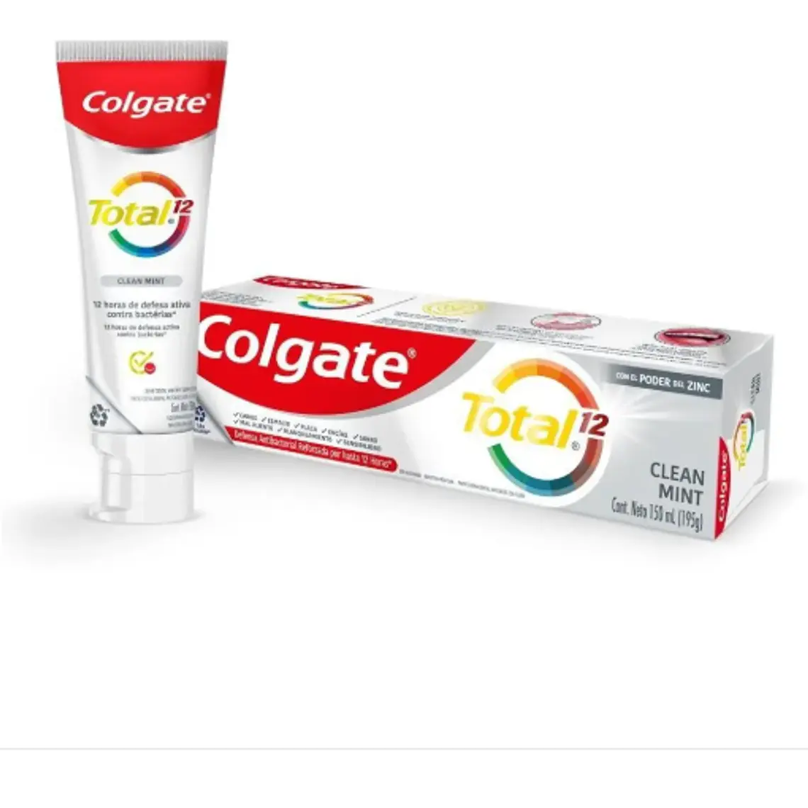 Crema dental Colgate Total Clean Mint 150 ml.  1