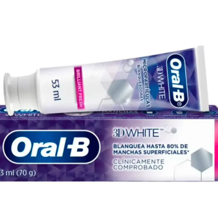 Pasta dental Oral B Pasta 3D White Brilliant 70 g. 1