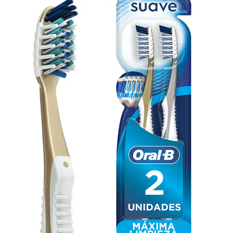 Cepillo dental Oral B Advance Suave 2 Unidades. 1