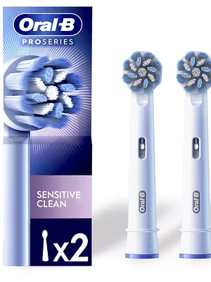 Cabezales de repuesto Cepillo eléctrico Oral B Sensitive 2 Unidades.