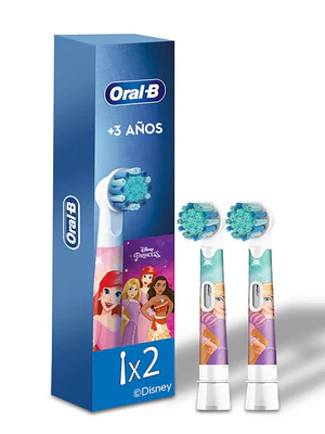 Cabezales de repuesto Cepillo de dientes eléctrico Oral B Frozen 2 Unidades.