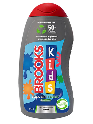 Brooks Kids Talco desodorante para pies 80 g.