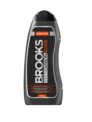 Brooks Talco desodorante para pies Carbón active 120 g.