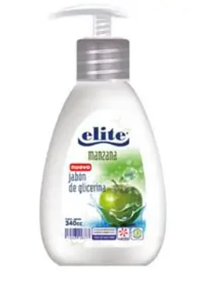 Jabón de glicerina Manzana Válvula 340 ml. Elite