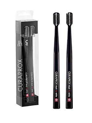 Cepillos dentales Curaprox Black is black Pack duo.