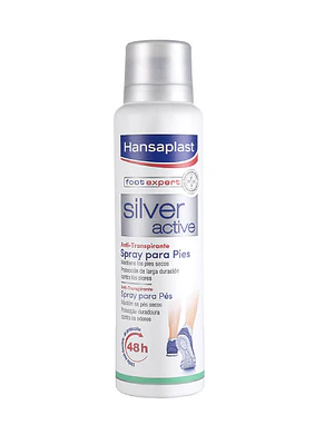 Hansaplat Desodorante para pies Silver Active Spray 150 ml.