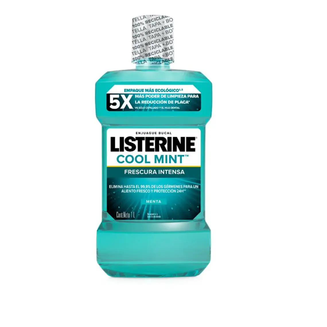 Enjuague bucal Listerine Cool mint 1 Litro. 1