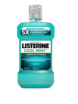 Enjuague bucal Listerine Cool mint 1 Litro.