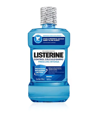 Enjuague bucal Listerine Control sarro 500 ml.